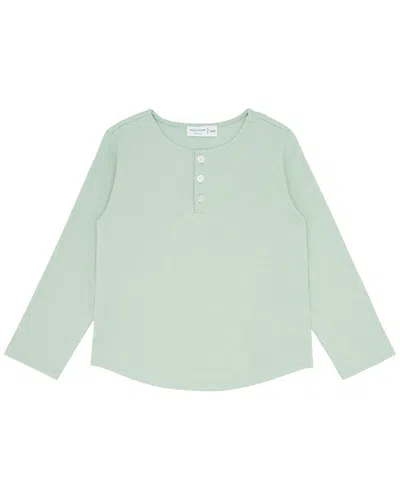 Minnow Kids'  Henley In Green
