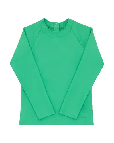 Minnow Kids'  Rashguard In Green