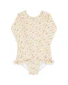 Minnow Rashguard One-piece In Multi