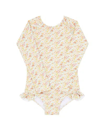 Minnow Kids'  Rashguard One-piece In Multi