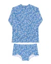 Minnow Rashguard Set In Blue