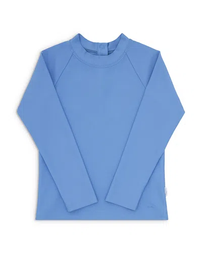 Minnow Unisex Lagoon Long Sleeve Rash Guard - Baby, Little Kid, Big Kid In Blue