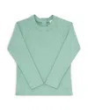 Minnow Unisex Meadow Long Sleeve Rash Guard - Baby, Little Kid, Big Kid In Green