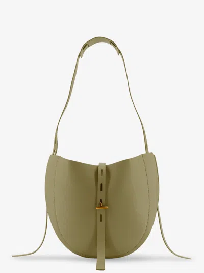 Mino Bossi Lizzie Leather Crossbody Bag In Green