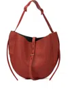 Mino Bossi Lizzie Shoulder Bag In Red