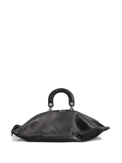 Mino Bossi Tiggy Top-handle Bag In Black
