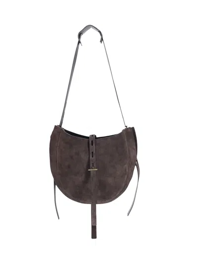 Minobossi 'liz' Small Hobo Bag In Brown