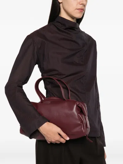 Minobossi Medium Jane Bracelet Tote Bag In Red