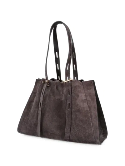 Minobossi Paulina Suede Tote Bag In Pattern