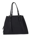 Minobossi Structured Shoulder Bag In Black