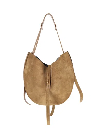 Minobossi Shoulder Bag "liz" In Beige