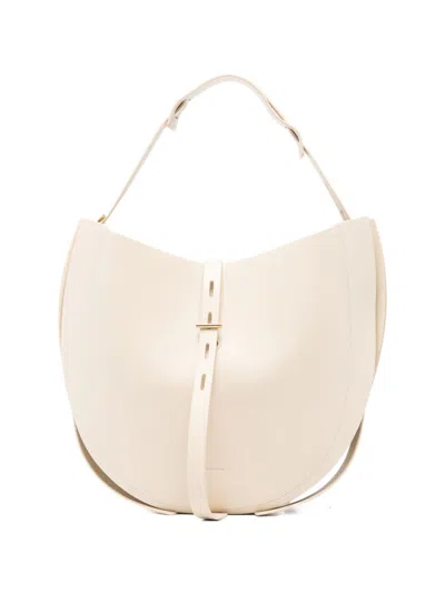 Minobossi Shoulder Bag "liz" With Structured Strap In White