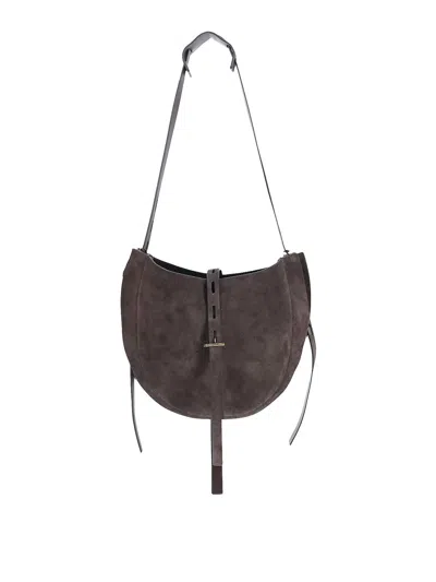 Minobossi Small Hobo Bag In Brown