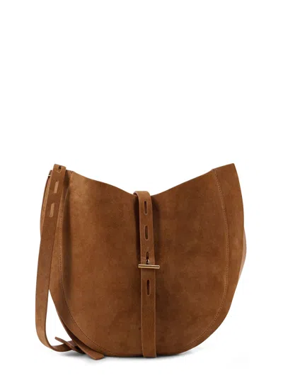 Minobossi Suede Crossbody Bag
