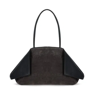 Minobossi Valery Mud Shoulder Bag  In Brown