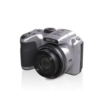 Minolta Mn26z Proshot 20 Mp / 1080p Fhd Bridge Camera W/26x Optical Zoom (purple) In Silver