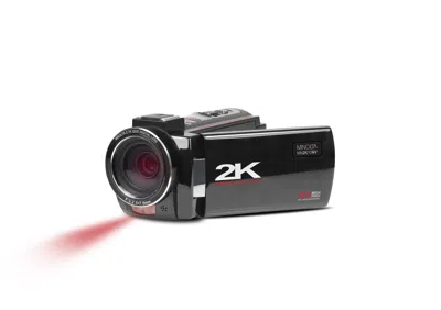 Minolta Mn2k10nv 2.7k Quad Hd / 48 Mp Night Vision Camcorder (black)