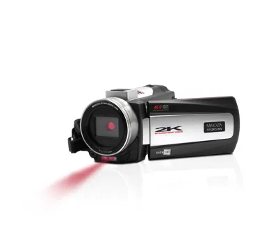 Minolta Mn2k50nv 2.7k Quad Hd / 48 Mp Night Vision Camcorder In Black