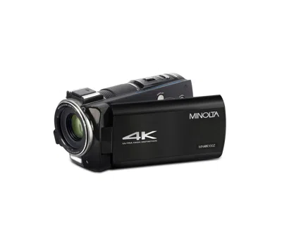 Minolta Mn4k100z 4k Ultra Hd / 28 Mp Camcorder W/10x Optical Zoom In Black