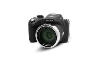 Minolta Mn53z Proshot 16 Mp / 1080p Fhd Bridge Camera W/53x Optical Zoom (purple) In Black