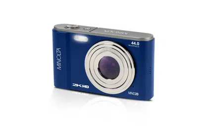 Minolta Mnd20 44 Mp / 2.7k Quad Hd Camera (black) In Blue