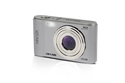 Minolta Mnd20 44 Mp / 2.7k Quad Hd Camera (black) In Silver