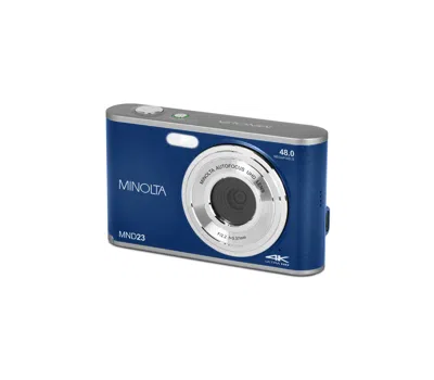 Minolta Mnd23 48 Mp Af / 4k Ultra Hd Camera In Blue