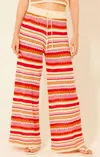 Mint Addison Wide Leg Pant In Multi In Multi