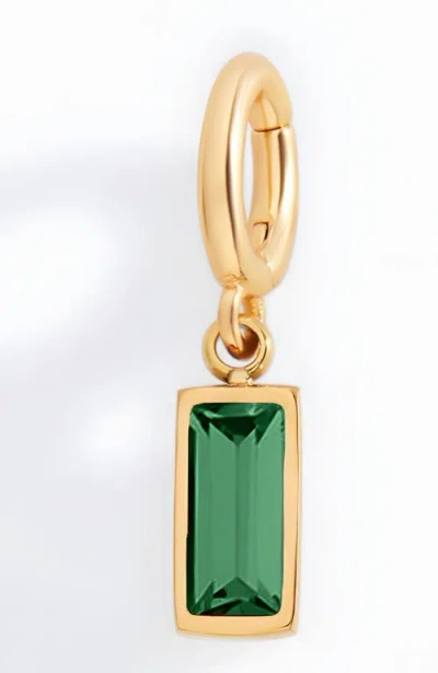 Mint & Lily Dainty Baguette Birthstone Charm