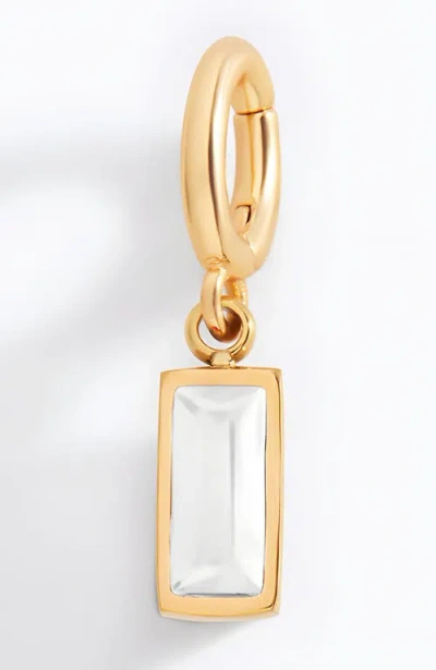 Mint & Lily Dainty Baguette Birthstone Charm