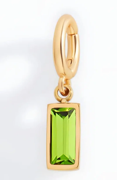 Mint & Lily Dainty Baguette Birthstone Charm