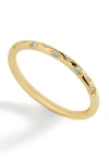 Mint & Lily Dainty Constellation Birthstone Ring