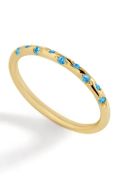 Mint & Lily Dainty Constellation Birthstone Ring