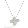 Mint & Lily Pave Bubble Initial Necklace In Metallic