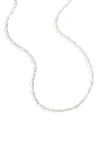 Mint & Lily Petal Chain Necklace In Gold