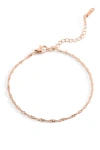 Mint & Lily Singapore Twist Bracelet