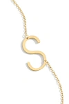 Mint & Lily Statement Initial Necklace
