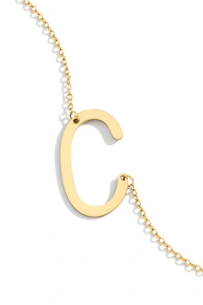 Mint & Lily Statement Initial Necklace