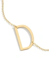 Mint & Lily Statement Initial Necklace