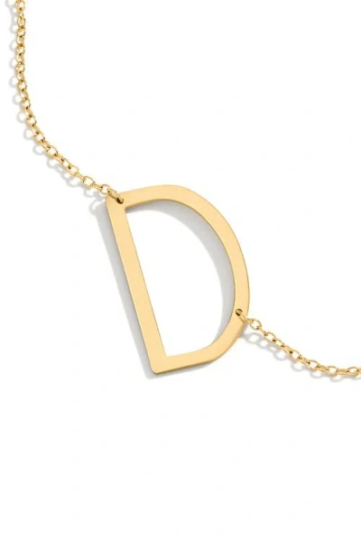 Mint & Lily Statement Initial Necklace