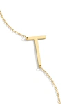 Mint & Lily Statement Initial Necklace