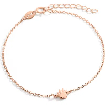 Mint & Lily Tiny Pawprint Bracelet
