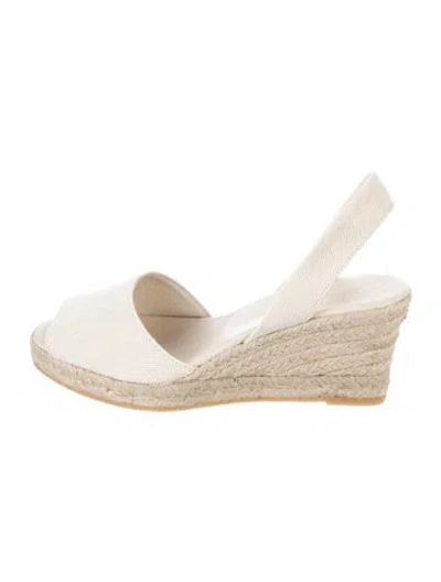 Pre-owned Mint&rose Canvas Espadrilles In Neutral
