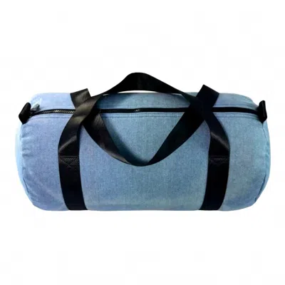 Mint Billie Jean Weekend Duffel Bag In Blue In Animal Print