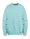 Mint Man Sweatshirt Turquoise Size L Cotton In Blue