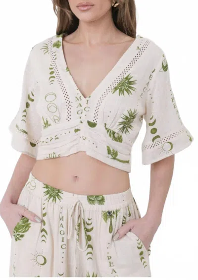 Mint The Empress Top In Green