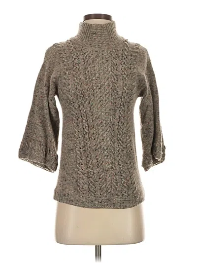 Pre-owned Mint Turtleneck Sweater In Gray