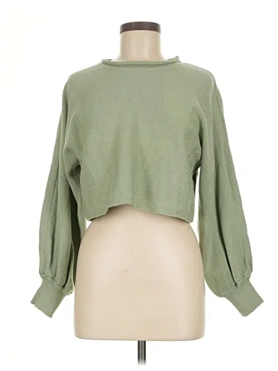 Pre-owned Mint Vanilla Sweatshirt In Green