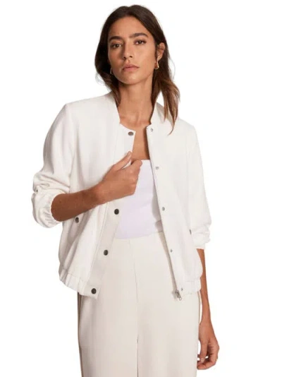 Mint Velvet Bomber Popper Jacket