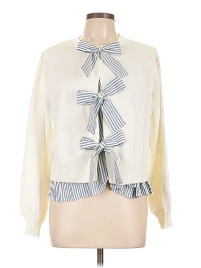 Mint Velvet Cardigan Sweater In Neutral